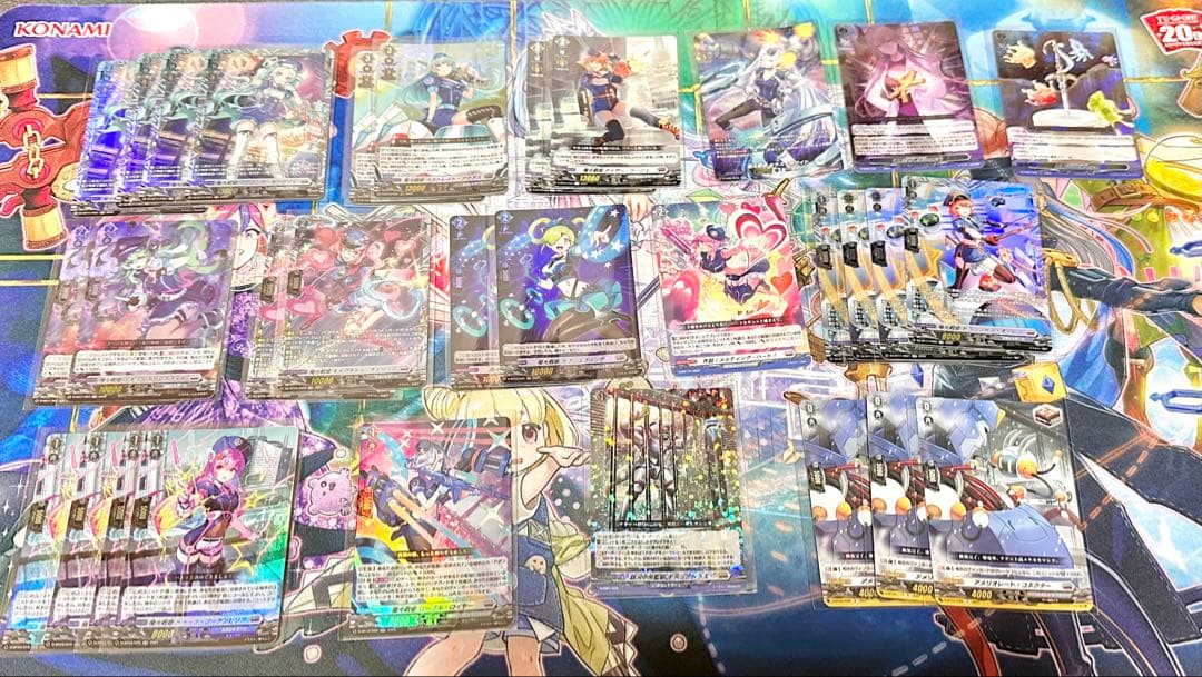 ヴァンガード　極光戦姫デッキ パーツ付き