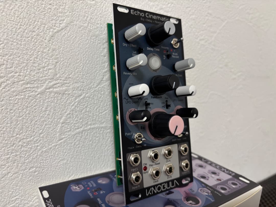 Knobula Echo Cinematic ユーロラック モジュラーシンセ