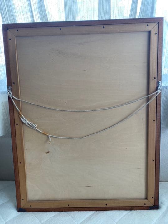 チベット　観音菩薩のタンカ　仏画　額入り