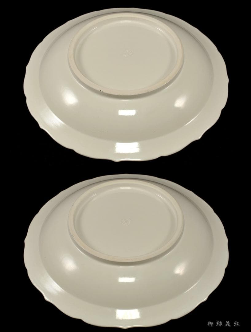 中村翠嵐 オランダ絵 交趾 皿 共箱 茶道具