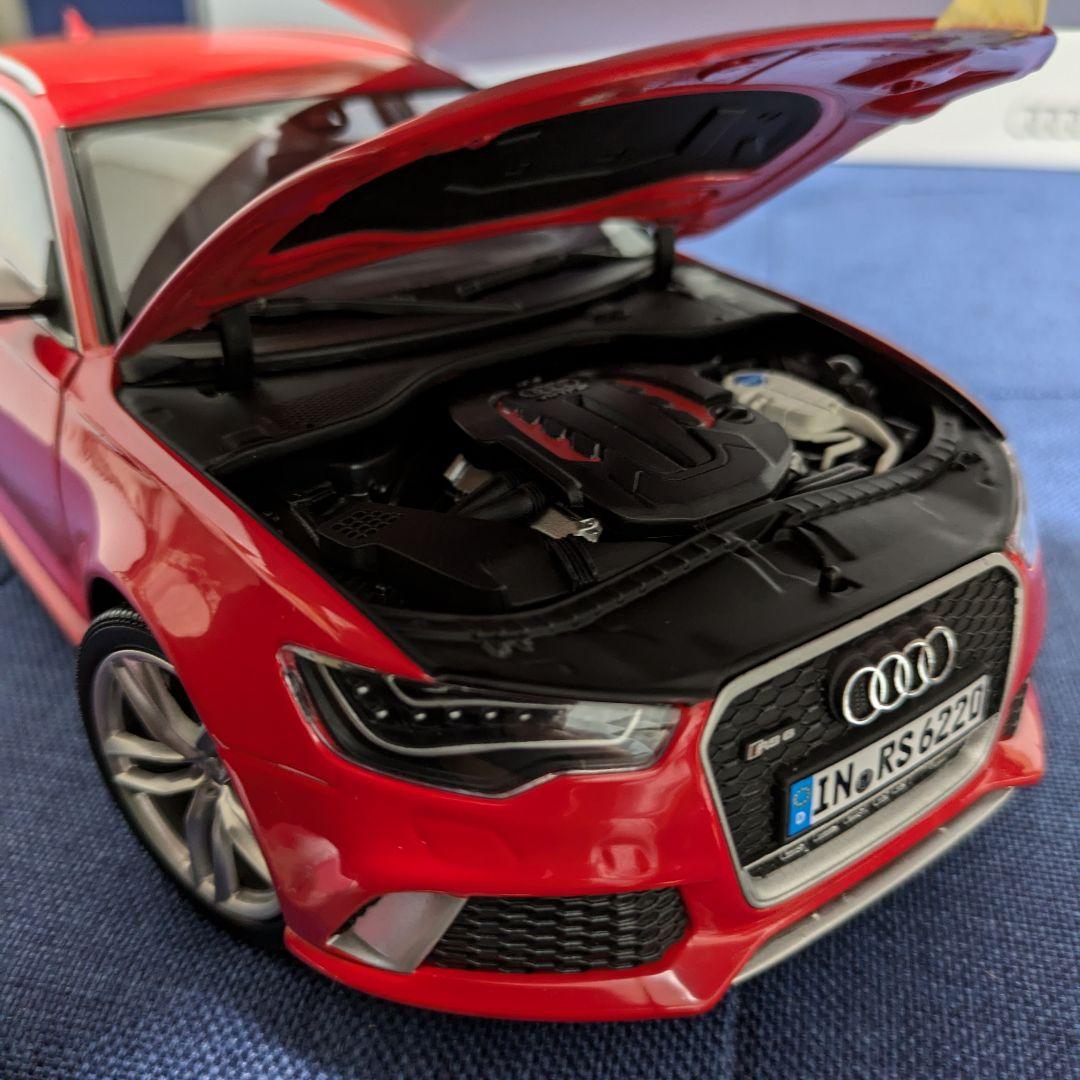 アウディ RS6 Avant　C7 ミニカー 1/18　ミニチャンプス　audi