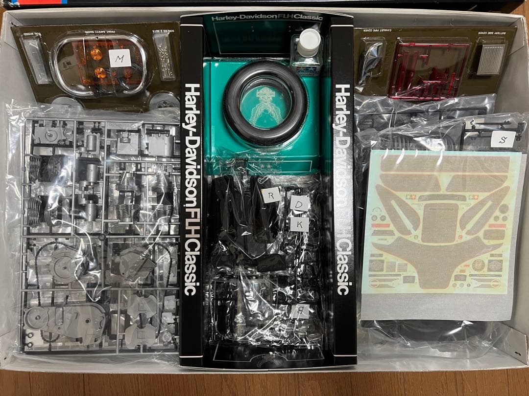 タミヤ ハーレーダビットソン ブラックスペシャル 1/6 プラモデル