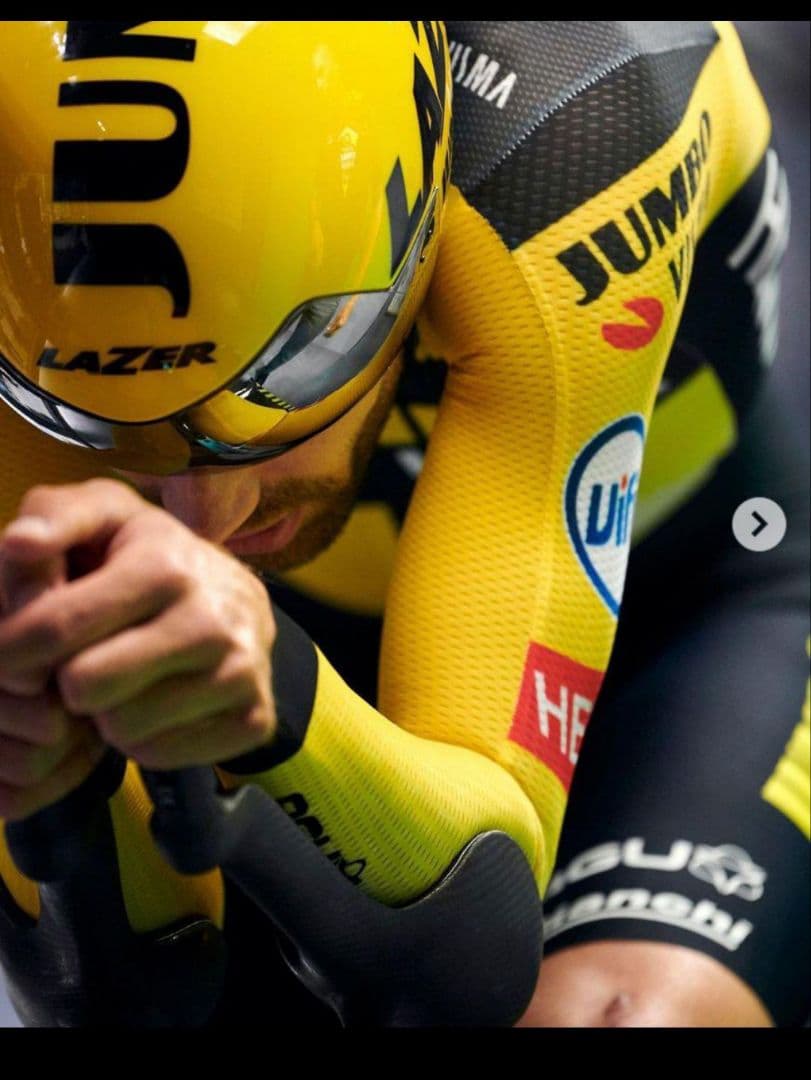 支給品　Jumbo visma　スキンスーツ　AGU　サイクルジャージ　ユンボ
