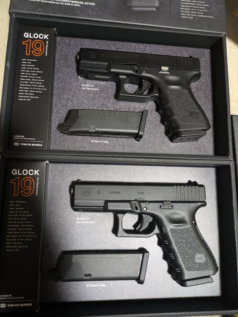 東京マルイ　グロック19　2丁