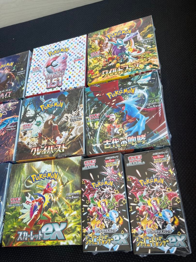 ポケモンカードbox 10個新品未開封シュリンク付き