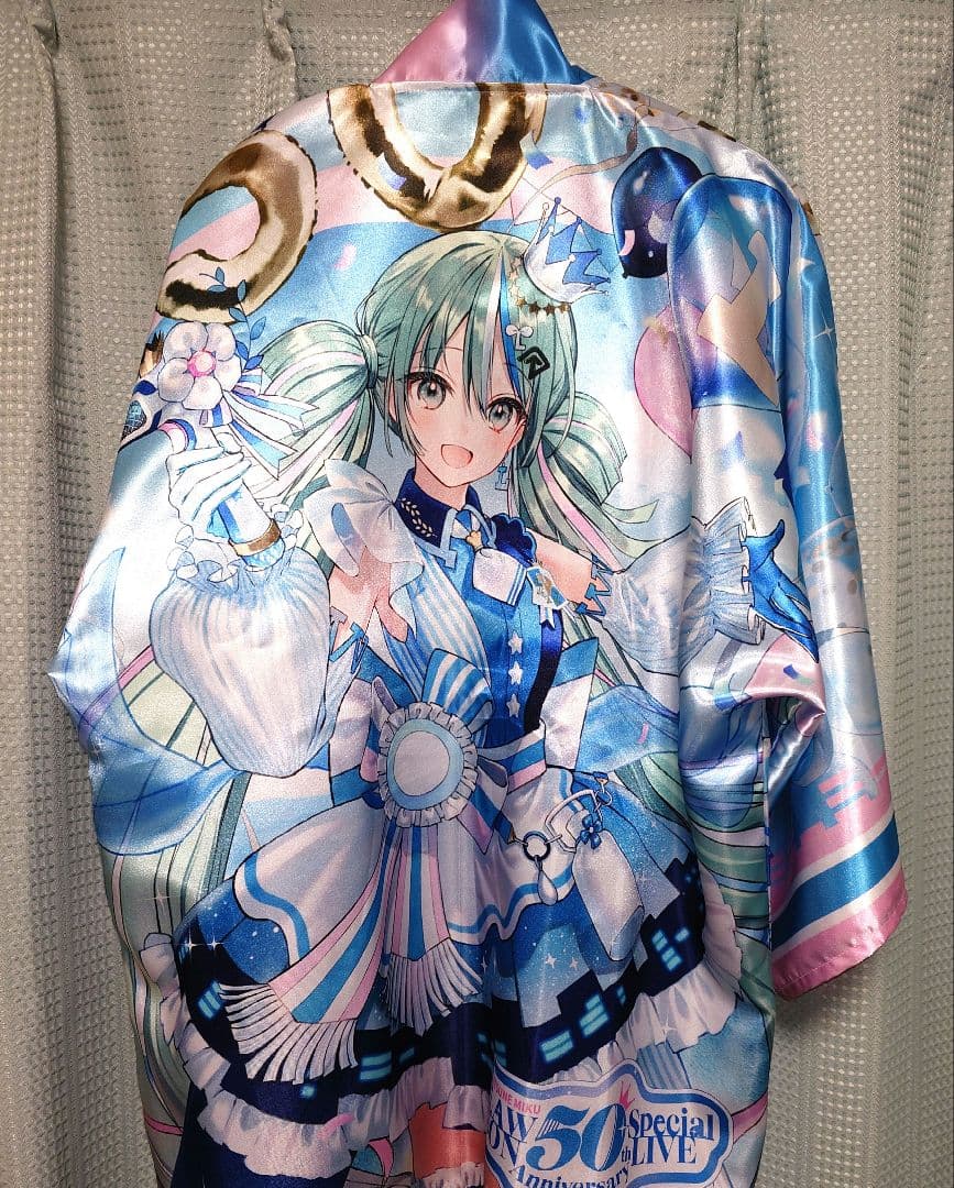 ローミク 法被 シナミク 長座布団 タグ付き ローソン ライブ