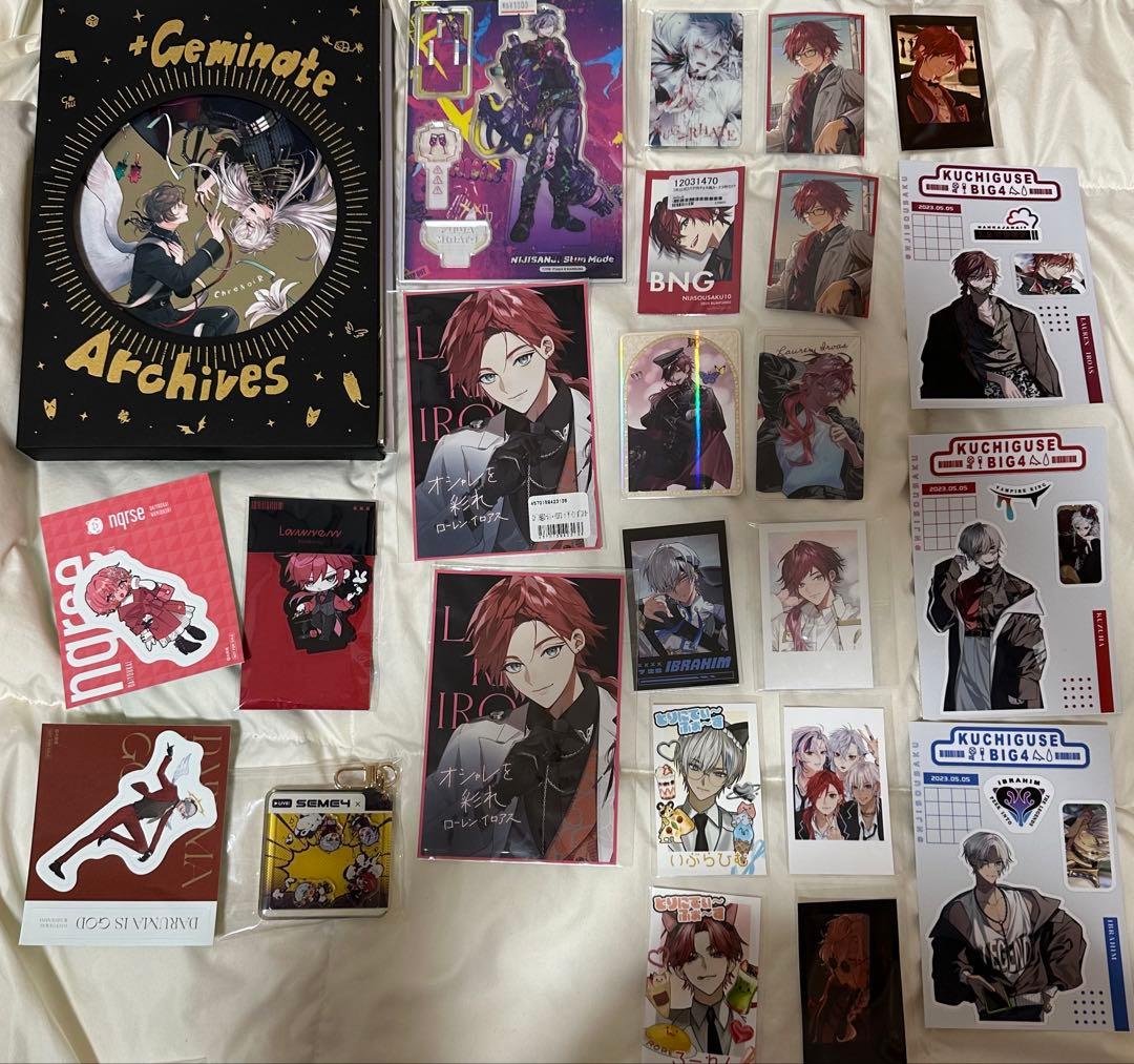 にじさんじ　ローレン　不破湊　葛葉　イブラヒム　アクスタ　にじはぺっと　ぬい