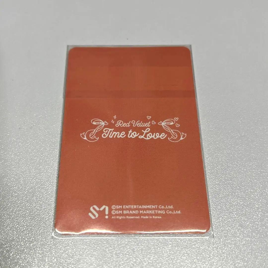 RedVelvet  time to love  トレカ ウェンディ