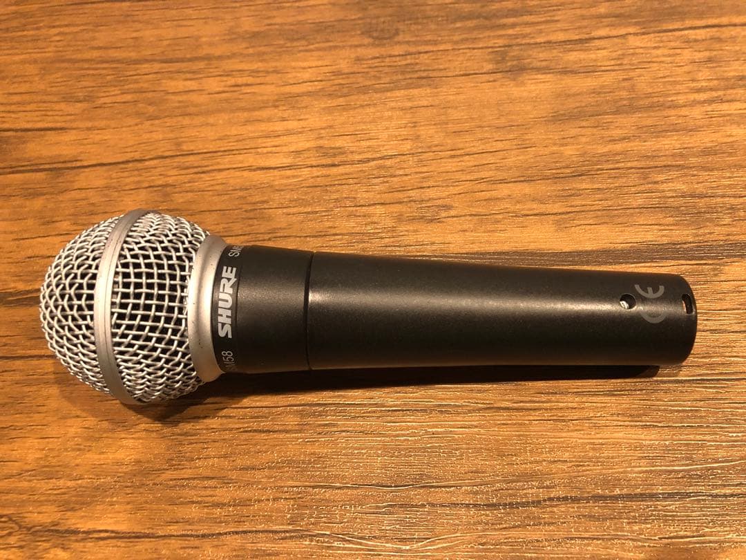 SHURE / SM58 ダイナミックマイク 専用ケース付き