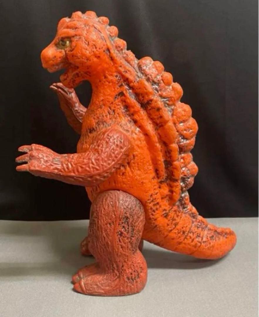 【昭和当時物】■ブルマァク風 パチ ジャイアントサイズ ゴジラ ポリ製