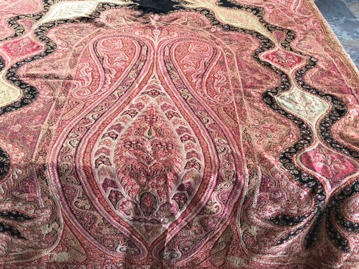 インド綴織カシミールショール