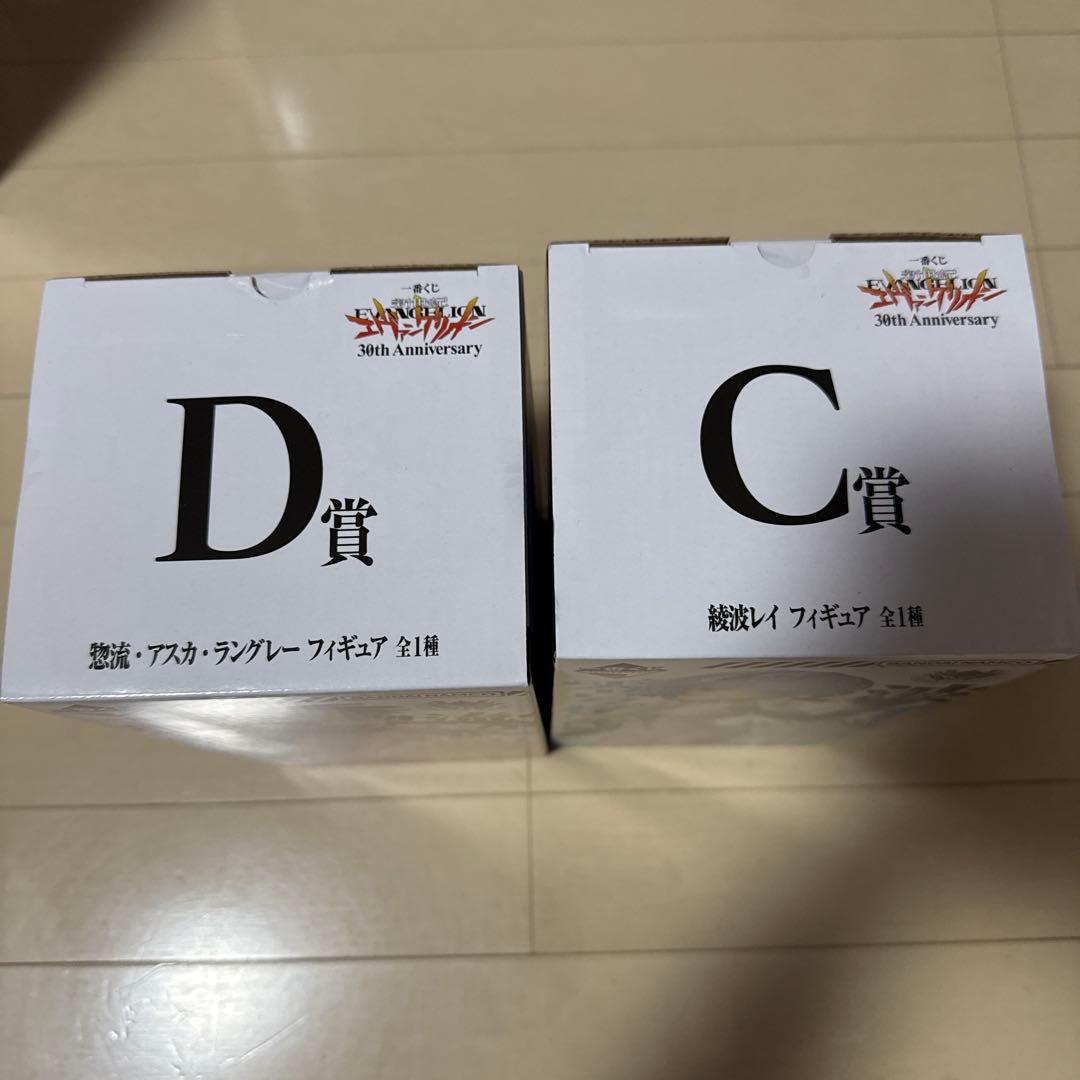 エヴァンゲリオン 一番くじ A賞 C賞 D賞 フィギュア セット