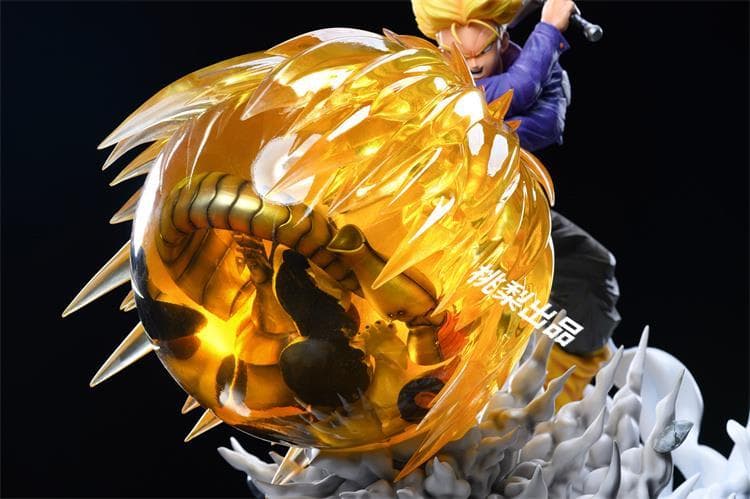 新品未開封『ドラコンボール』未来トランクス＊フリーザ　ガレージキット スタチュー