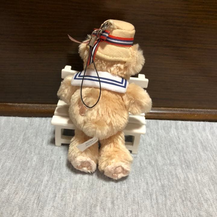 初期　ダッフィー　セーラージャンボリーナイトストラップ（ディズニーベア）白タグ