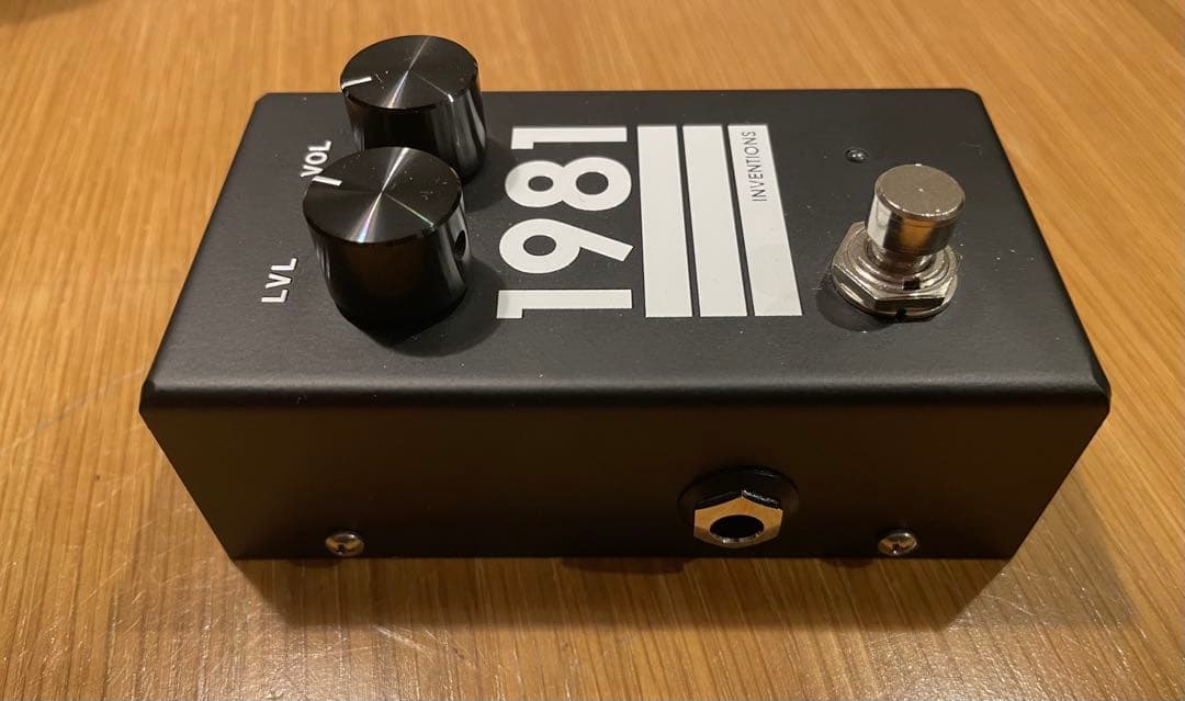 1981 Inventions LVL ローゲイン・ドライブ・ペダル