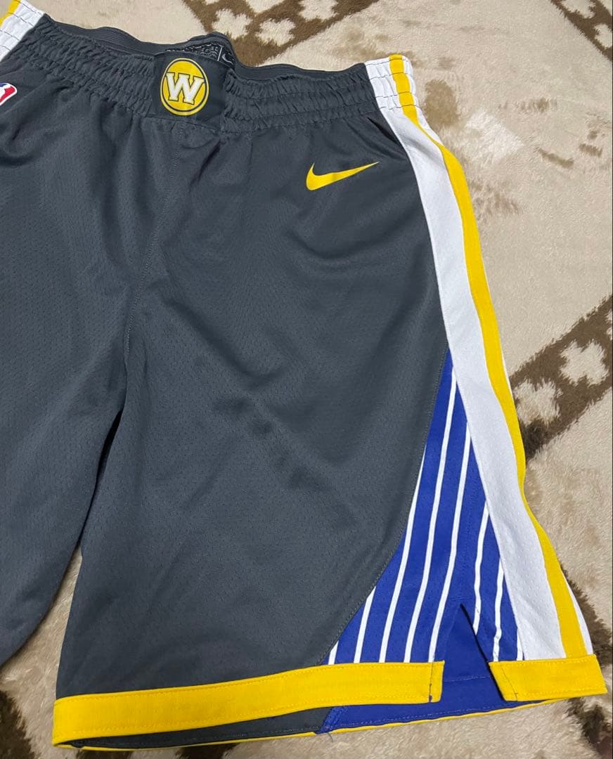 NIKE ナイキ NBA ウォリアーズ シティエディション ショーツ