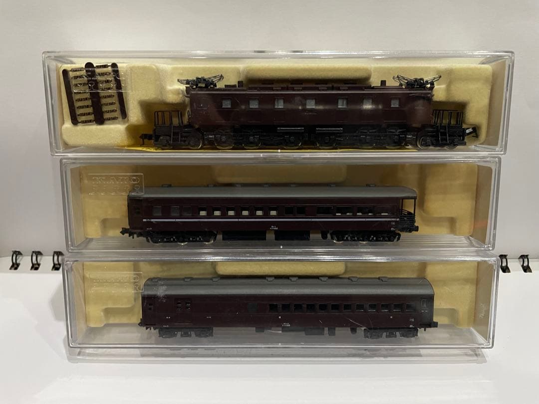 EF57機関車　旧客車　KATO。