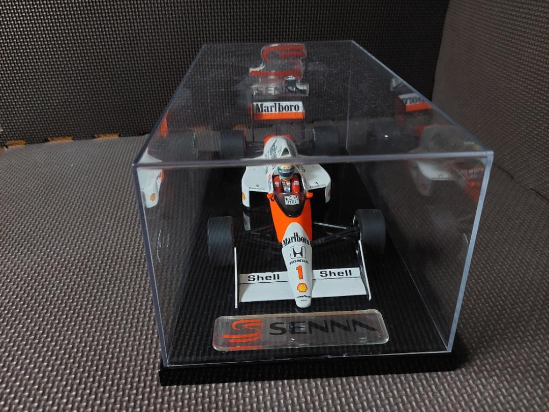 ミニチャンプ 1/18 マクラーレンMP4/5 A.セナ 1989 マルボロ仕様