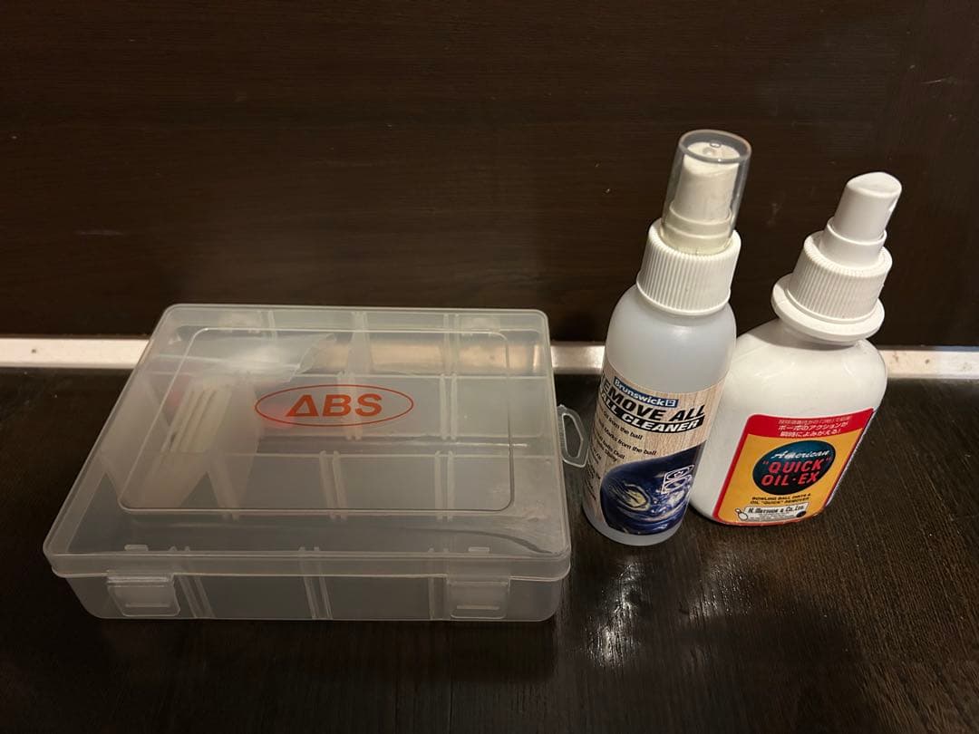 ABSボーリングキャリーバッグと付属品　中古品