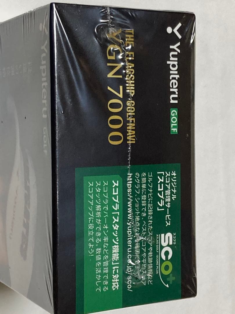 [超美品] ユピテル YGN 7000 ゴルフ GPSナビ 本体．シート．ホルダ