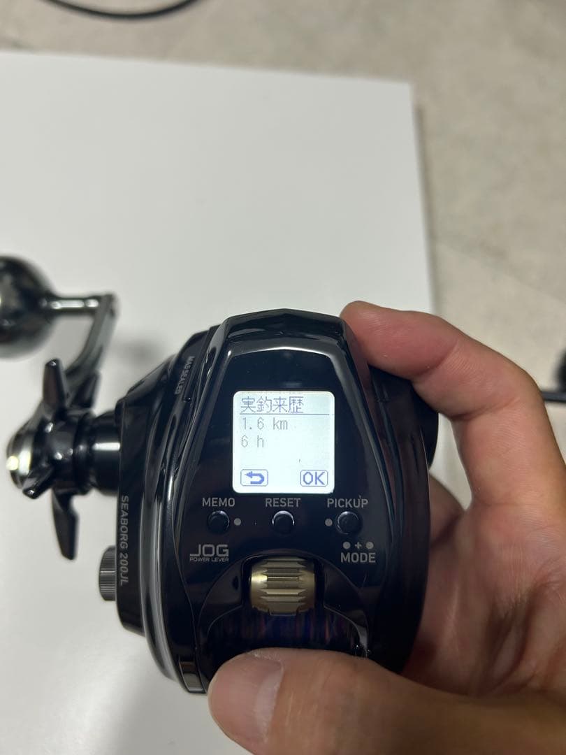 1*ん様 DAIWA 22シーボーグ200JL 釣行一回のみ1.6k 6h