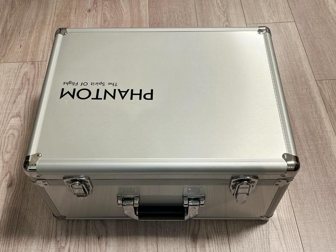 PHANTOM用 アルミケース シルバー バッテリー1個付き