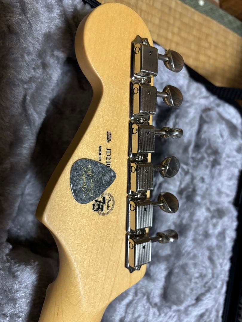 MIJ hybridⅡ ストラト サスティナーMOD 新品同様 HC付き