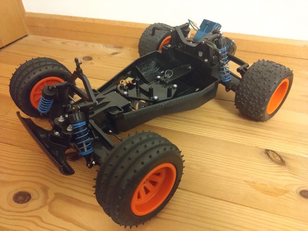 タミヤ　ブリッツァービートル　ラジコン　サーボ　モーター　オプション付