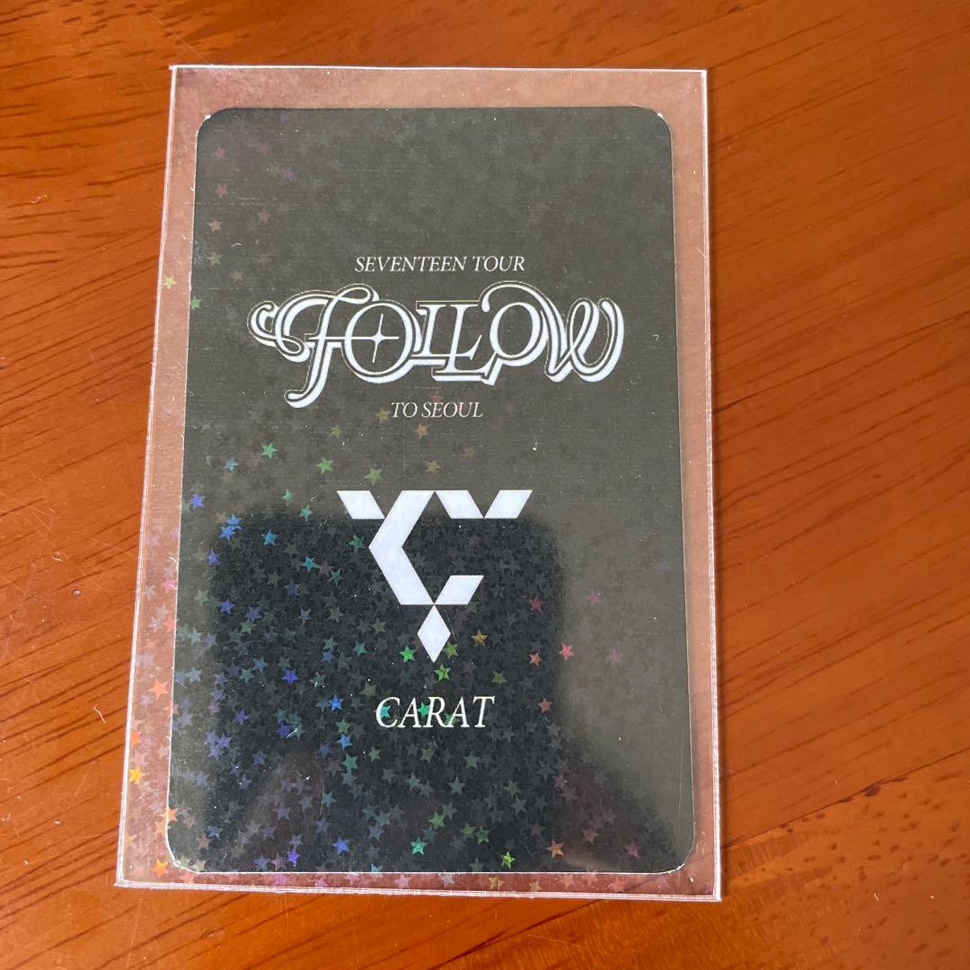 SEVENTEEN FOLLOW TO SEOUL  ジョンハン　トレカ