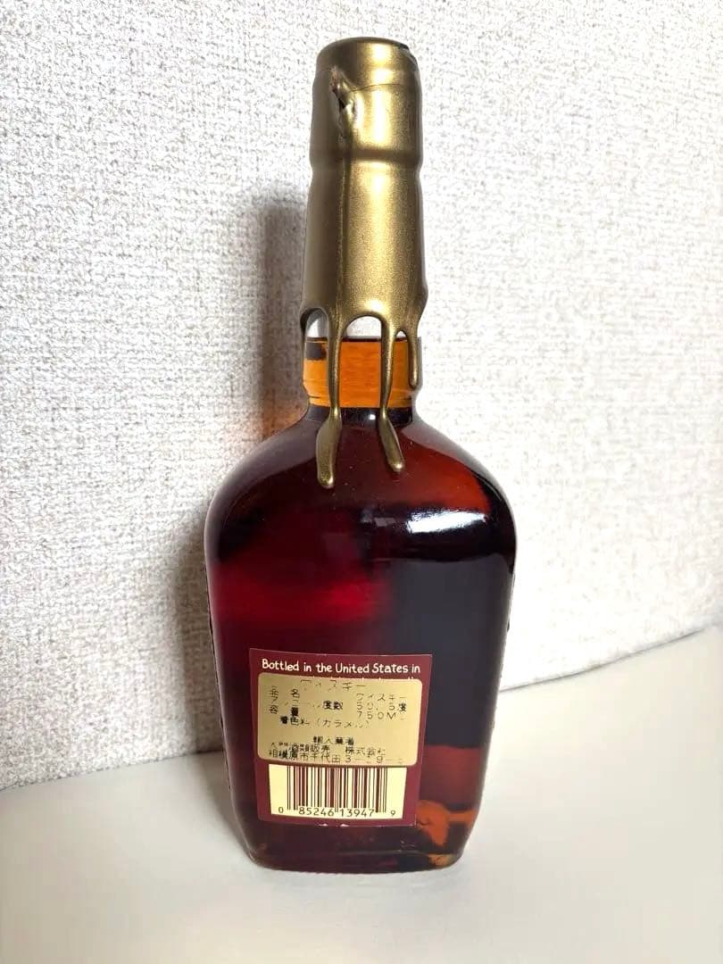 【未開封】メーカーズマーク ゴールドトップ Maker's Mark 旧ラベル
