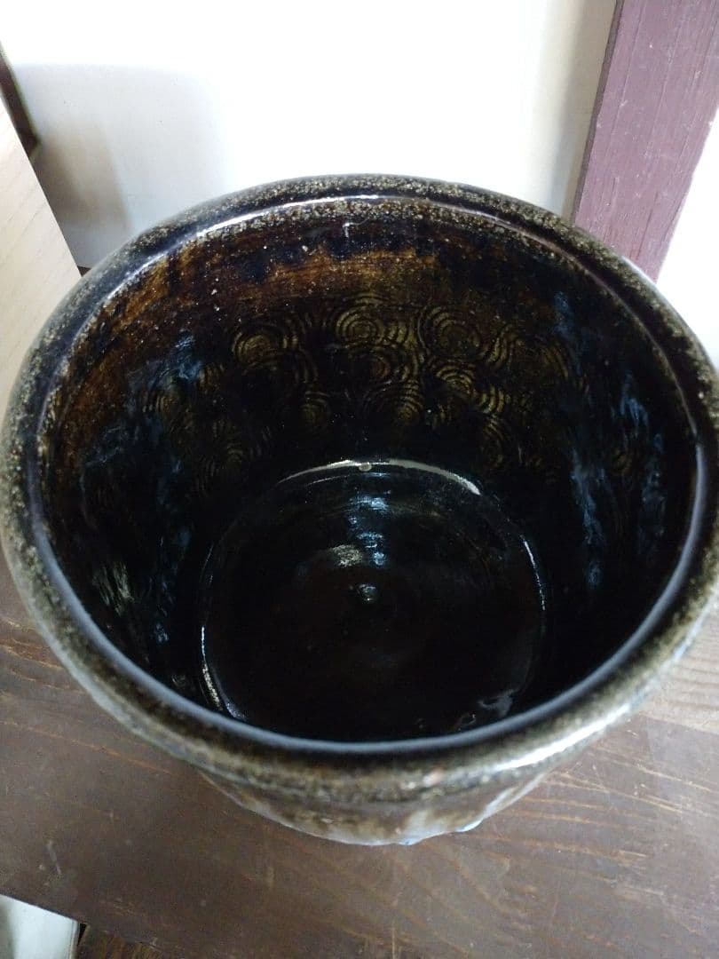 朝鮮唐津焼 水指（桐箱付） 小島喜昭