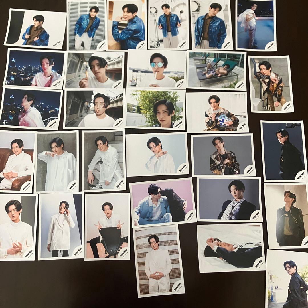 目黒蓮 個人写真 242枚まとめ売り Man