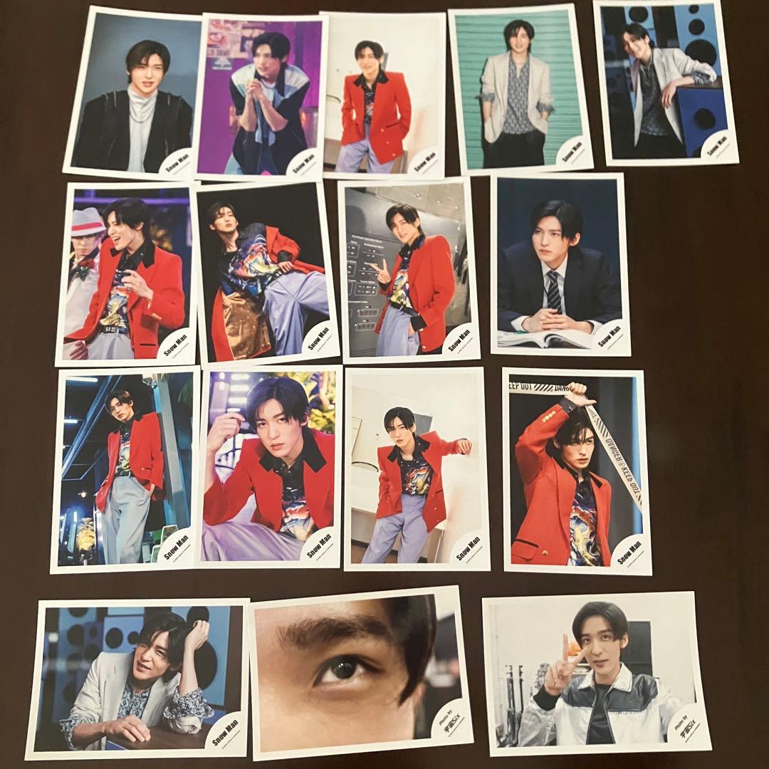 目黒蓮 個人写真 242枚まとめ売り Man