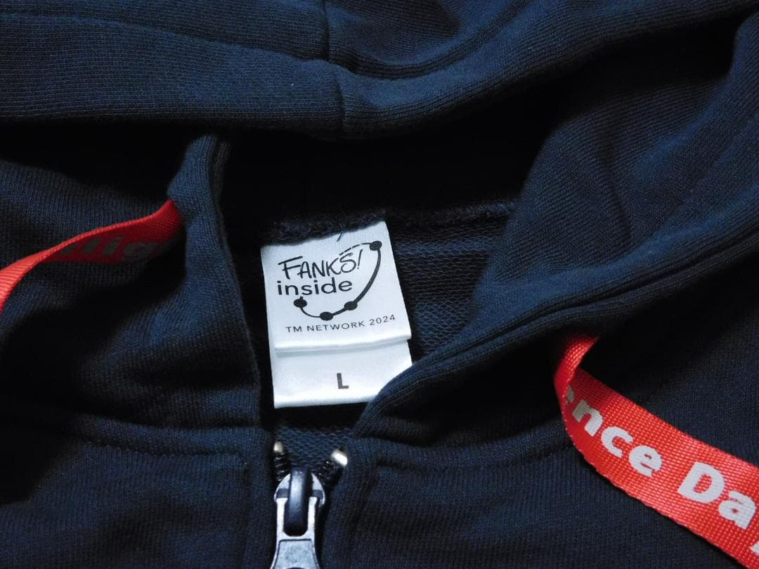 TM NETWORK FANKS inside ジップパーカー Lサイズ