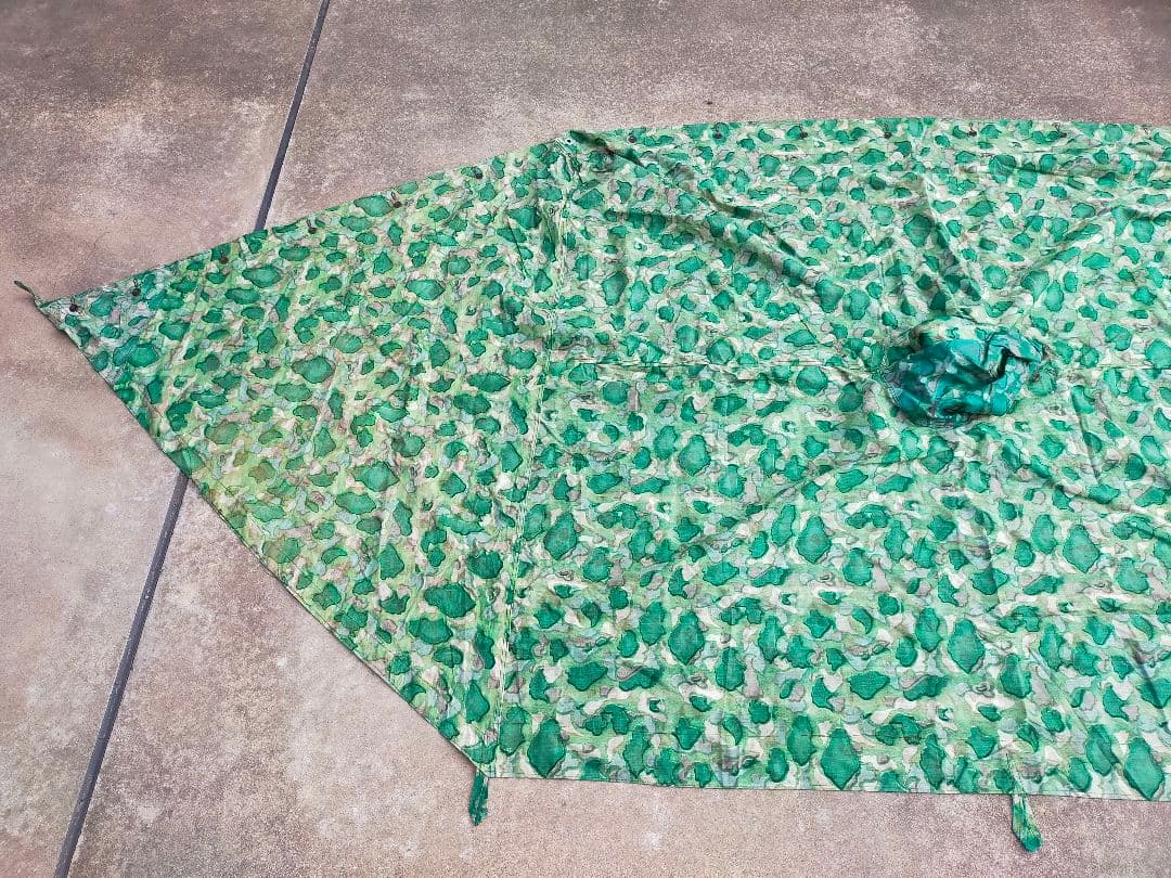 【デッドストック】トルコ軍幕 ２枚セット パップテント ①・②