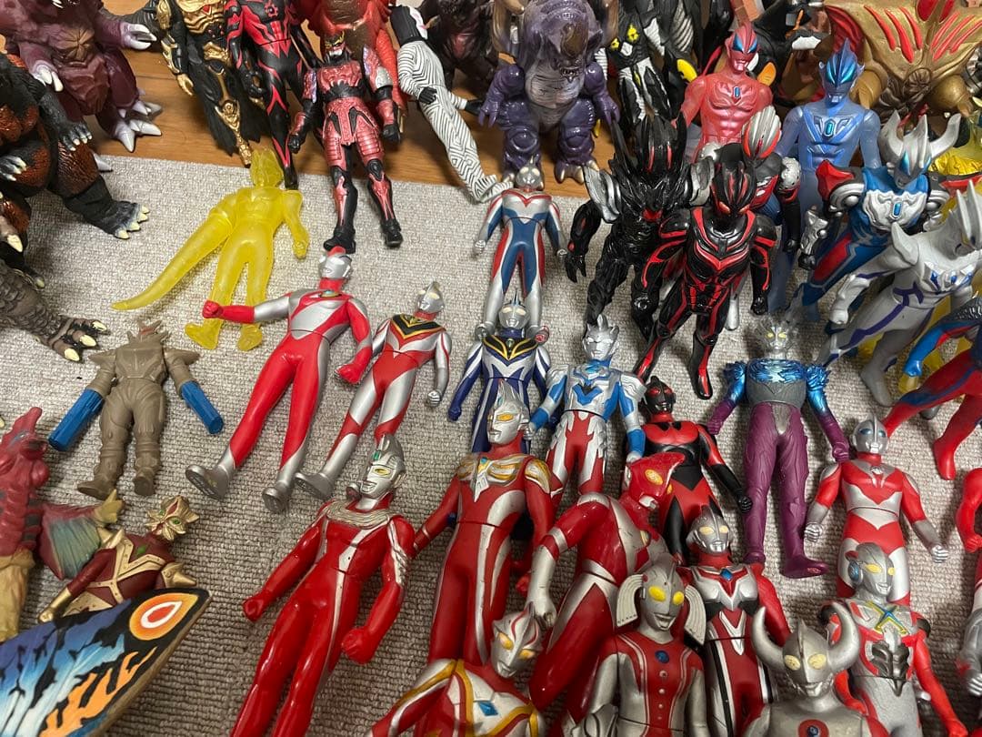 ウルトラマンシリーズ ゴジラシリーズ　ソフビ　フィギュア　まとめ売り