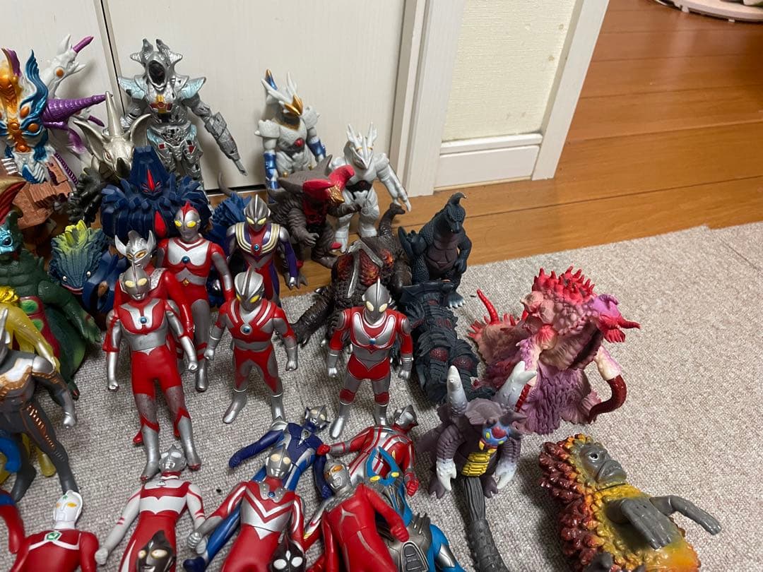 ウルトラマンシリーズ ゴジラシリーズ　ソフビ　フィギュア　まとめ売り