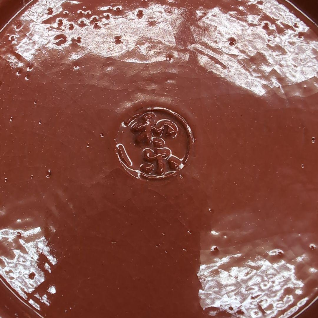 川崎和楽　赤楽　するめ瓦　茶道具