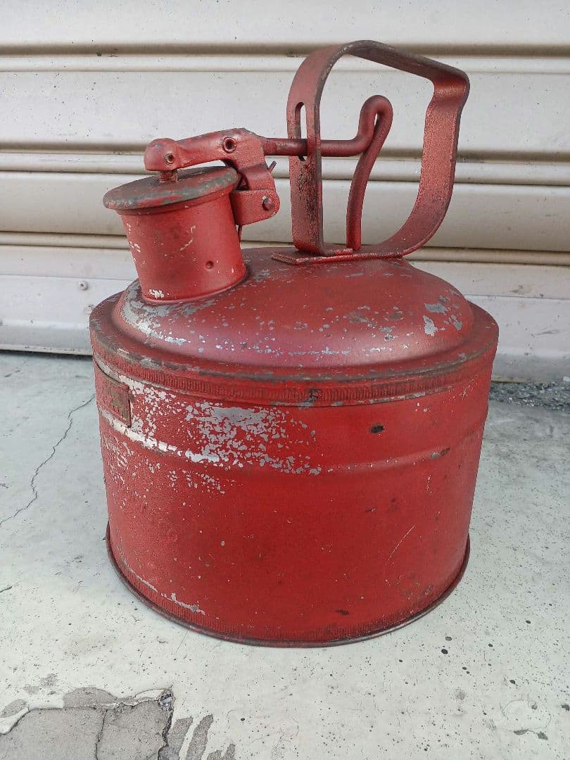 ビンテージ　オイル缶　キャンプ　アウトドア　ガソリン缶　携行缶　アメリカ製