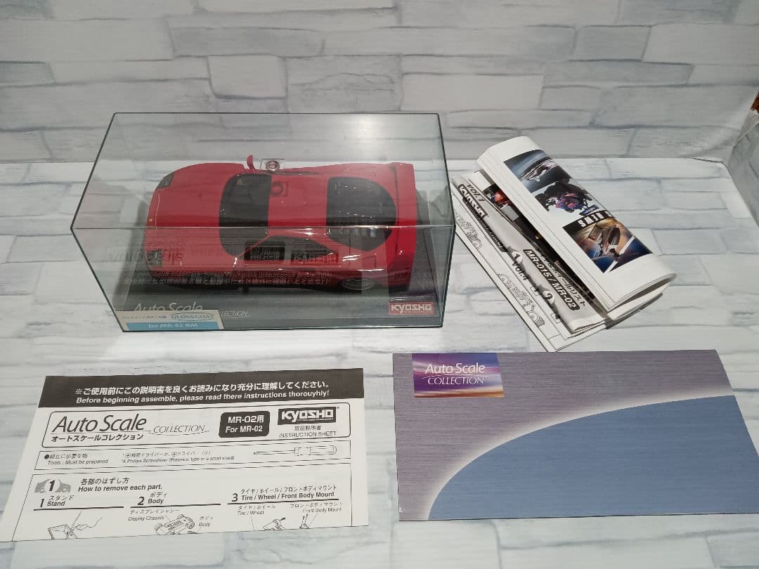 京商　ミニッツ　フェラーリ　F40 ラジコン　ミニカー　レッド