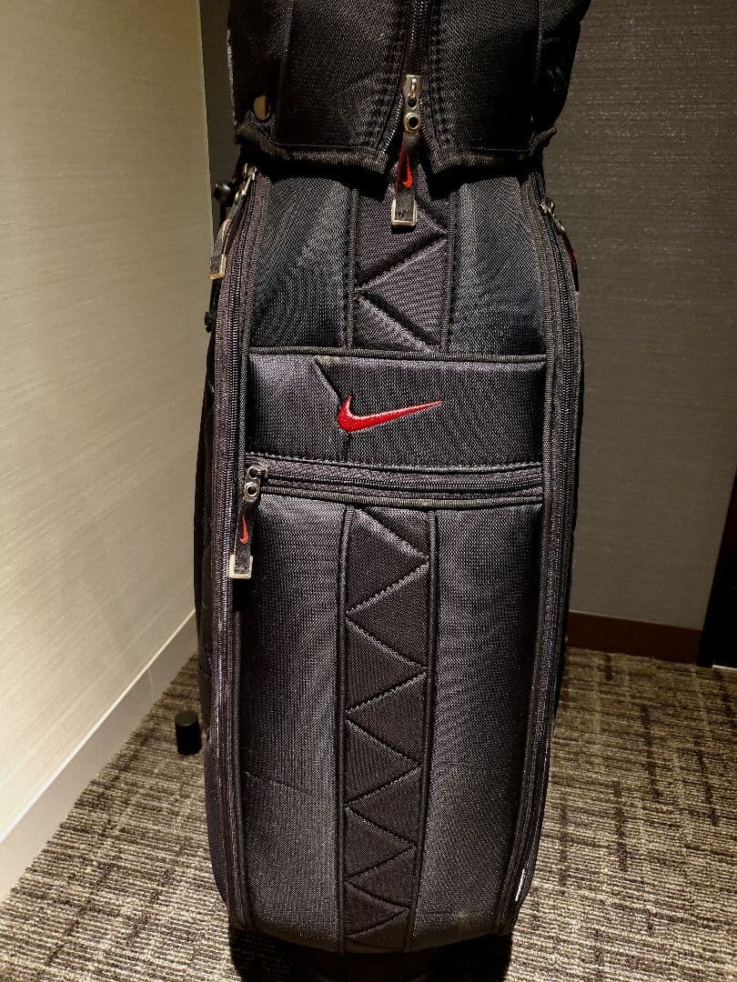 NIKE ブラック キャディバッグ