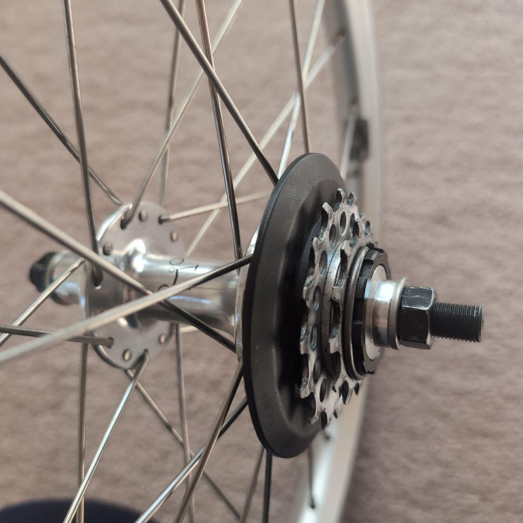 ブロンプトン自転車用アルミホイール 2速スプロケット付き