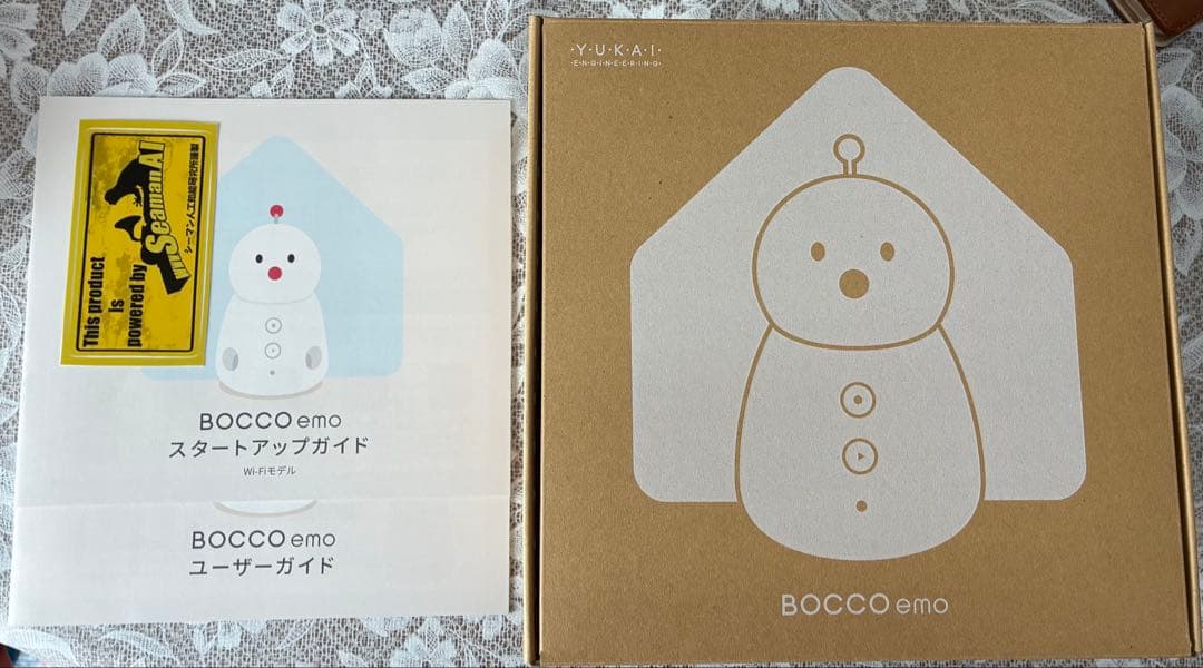 新品BOCCO emo ボッコエモ Wi-Fiモデル 見守りロボット ユカイ工学