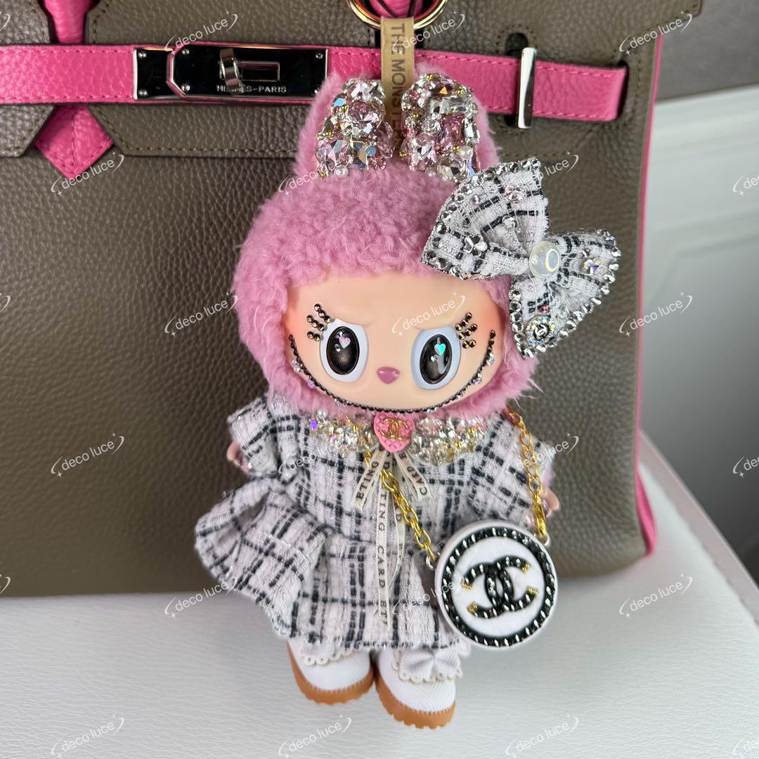 デコレーション スワロフスキー ラブブ マカロン ライチベリー Macaron