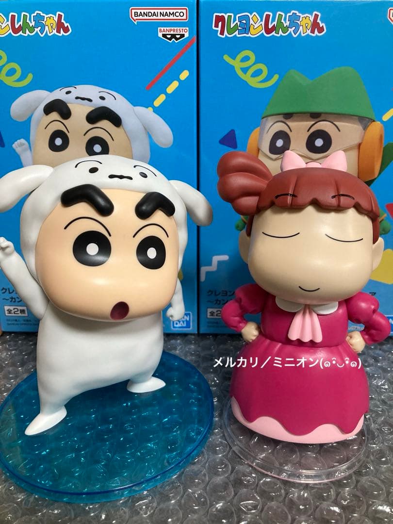 韓国限定 クレヨンしんちゃん パーティー フィギュア 11cm 6個入り BOX