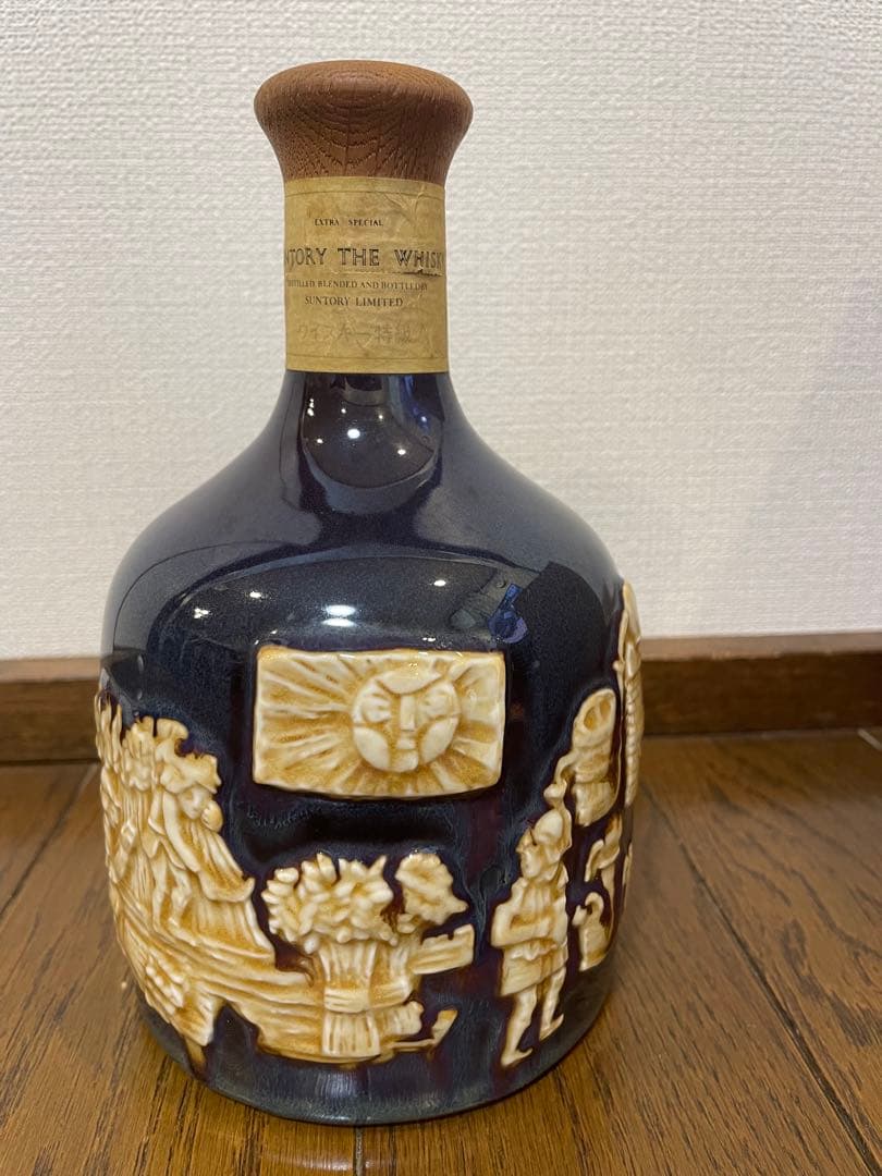 SUNTORY THE WHISKY 有田焼 未開栓 木箱・タグ付