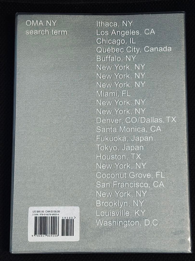 OMA NY: Search Term重松象平 / OMA モノグラフ