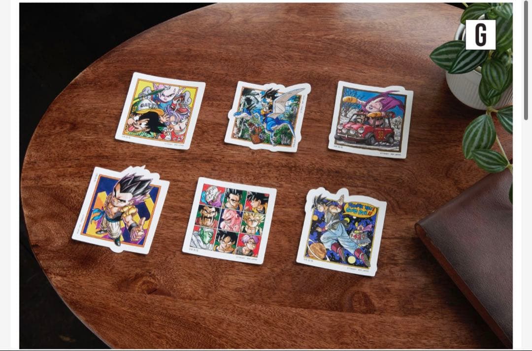 【新品】ダイマツリ DRAGON BALL ステッカー 6枚入り【全42種】
