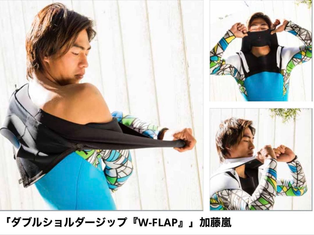 ✳️良品★希少XL位★bewet★3mmフル★超伸縮生地★サンコー社★日本製