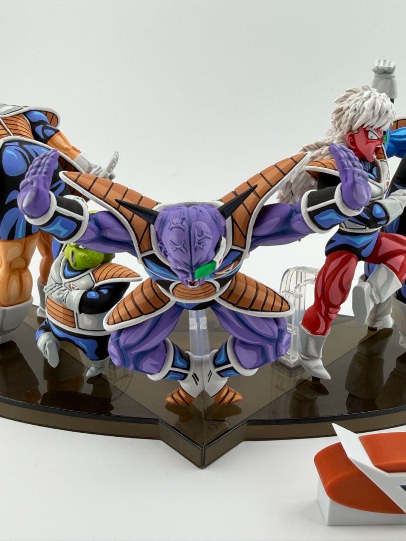ドラゴンボールＺ　リペイント　THE出陣　ギニュー特戦隊5種セット　2次元彩色
